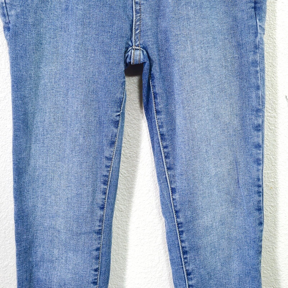 Free People Women’s Jeans 24 Coastal Retro Denim High Rise Sailor Button Front - Picture 4 of 13